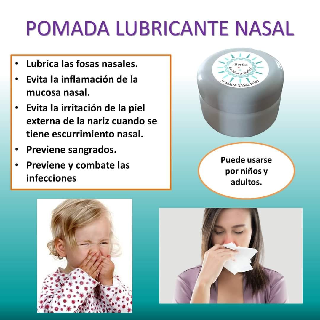 Botica Mayahuel - 🛑POMADA LUBRICANTE NASAL 🛑 👃 con el cambio de clima 🤧 ...