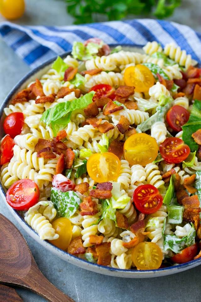 BLT PASTA SALAD RECIPE is... - Kitchen Fun With My 3 Sons | Facebook