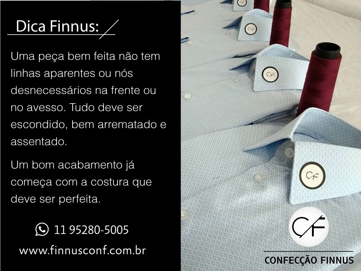 A confecção Finnus tem mais de 60 anos... - Camisaria Finnus | Facebook