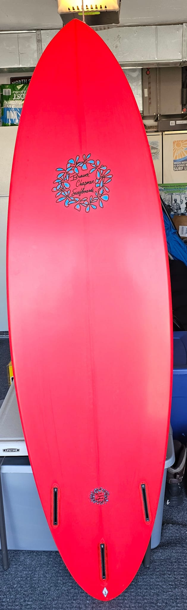 New Surfboard Models by Dick Brewer and Owl Chapman in Hawaii