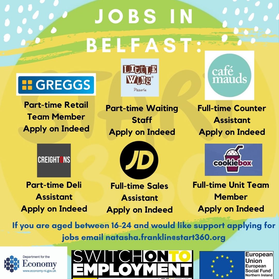 Start360 - Here are the latest vacancies our Switch Onto... | Facebook