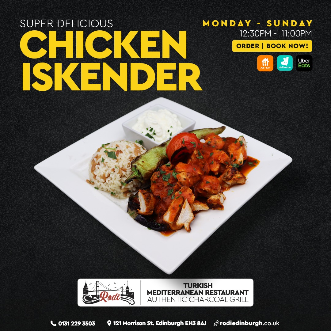 Rodi Restaurant - Turkish BBQ & Mediterranean Kitchen | Edinburgh