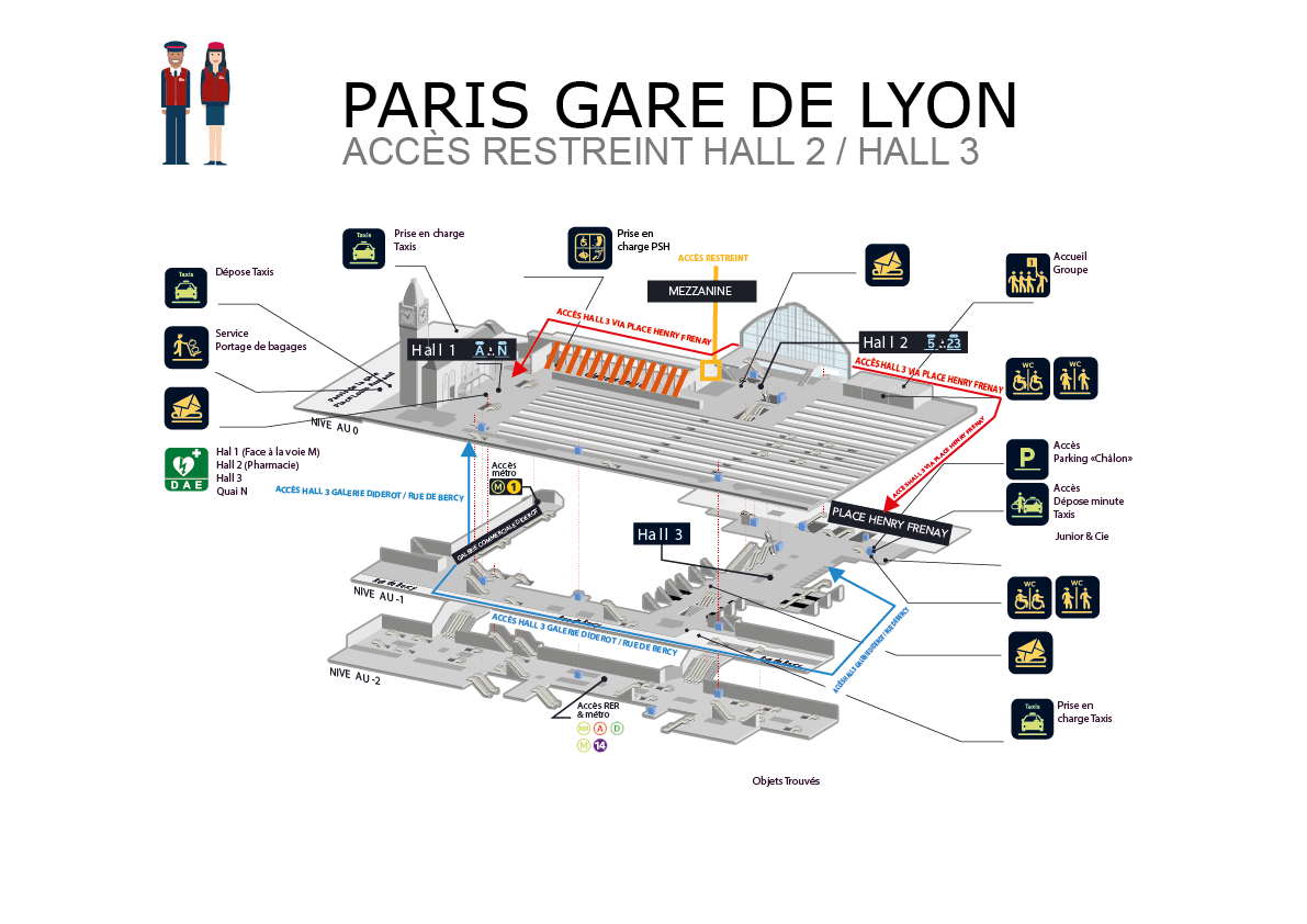 Depose Minute Hall 3 Gare De Lyon