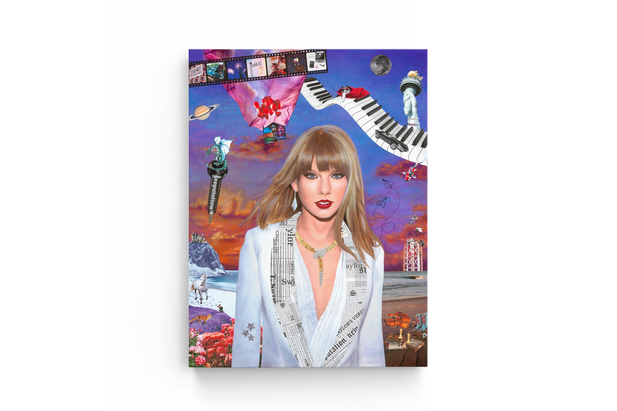 When pop art meets pop icon…this happens 🎨 Peter Max's original