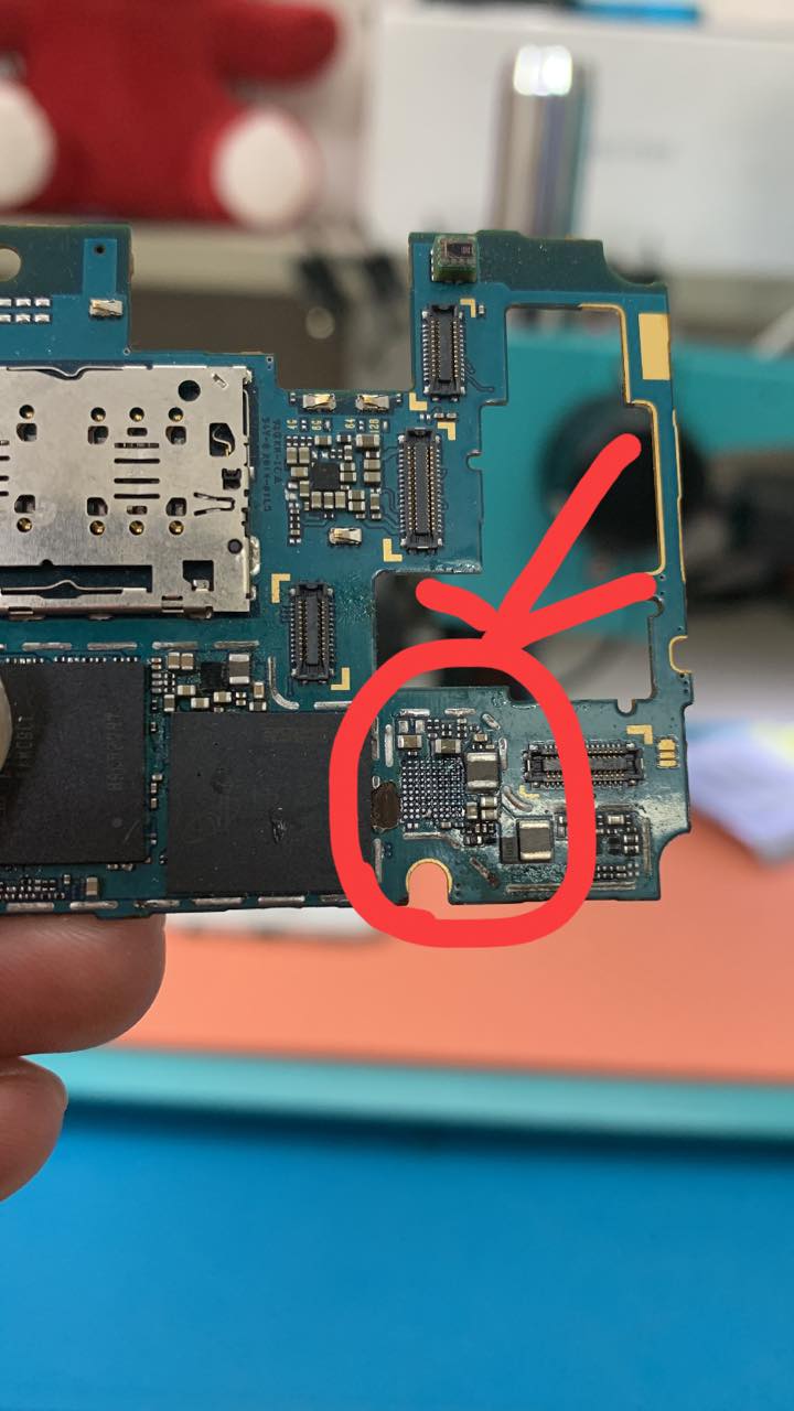 How to fix IC in full shot and IC out no shot no power on?