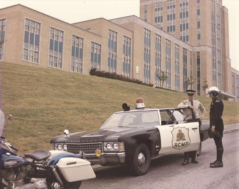 A RCMP car in the 1970s. - Old Canada Series | Facebook