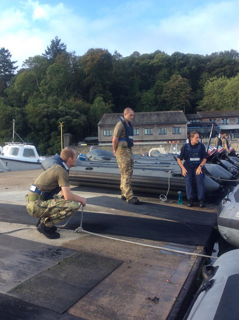 HMS Raleigh - The #Cunningham12s Port class have continued... | Facebook