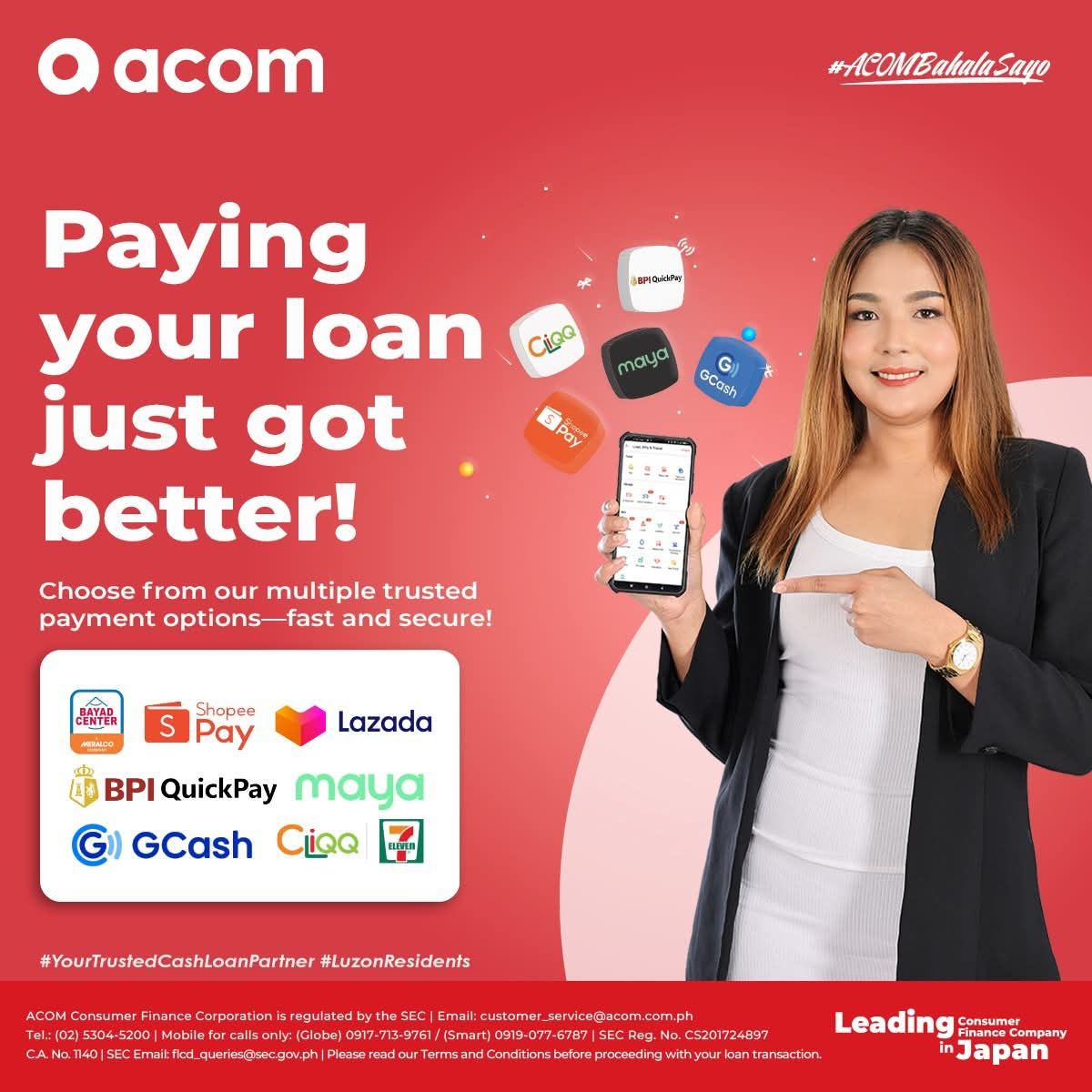 Sunshine - 💸 Repaying your ACOM loan has never been this easy! 😊 We’ve ...
