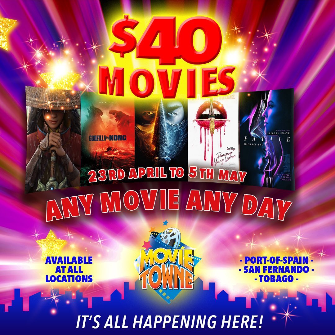 ‼️ $40 Movies ‼️ Enjoy ANY MOVIE on... - MovieTowne Trinidad | Facebook