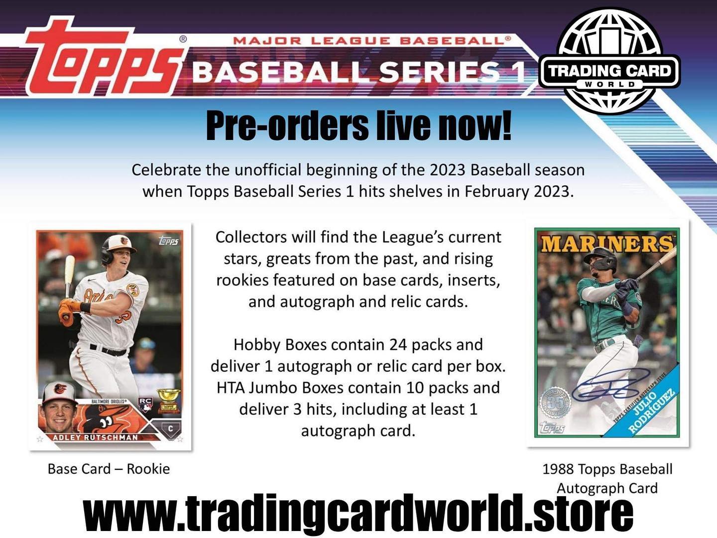 2023 Topps Tier One Baseball Hobby Boxes and Case ?? Now for 