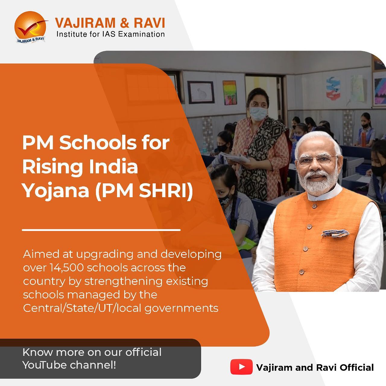 Vajiram - PM Schools for Rising India Yojana (PM SHRI) will serve as ...