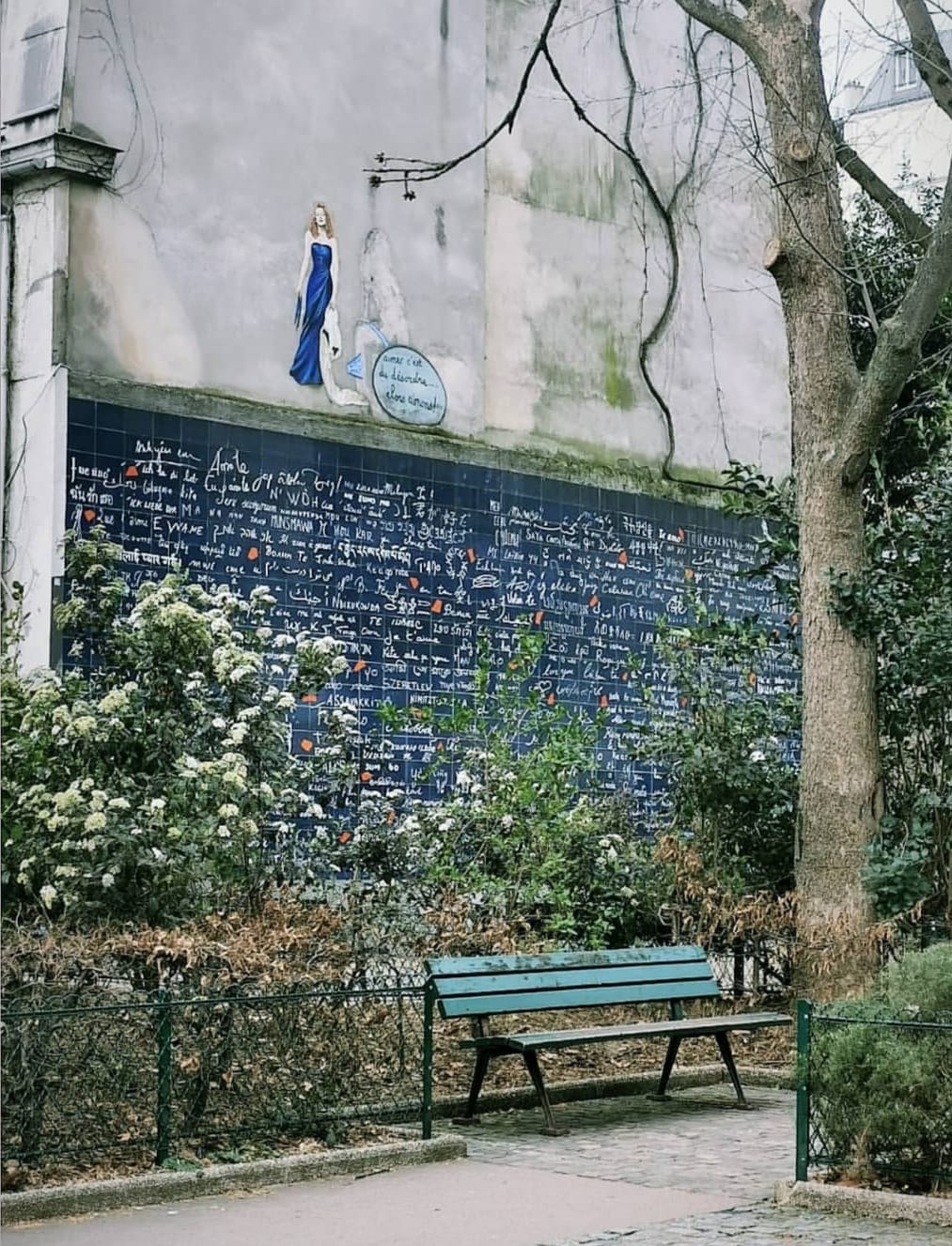 I Love You Wall in Paris features 311 languages