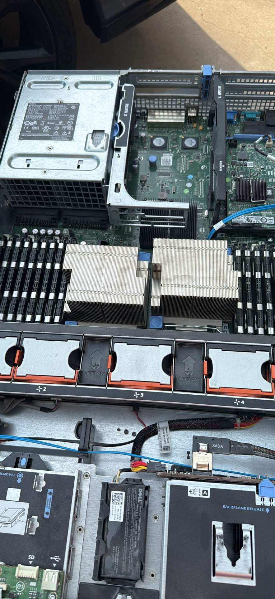 Dell r710 server, perc, drac, dual proc. Working. Laid off. 16 4gb ...