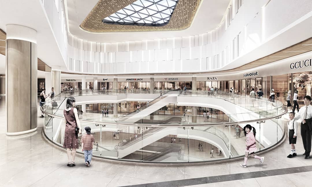PHL Architects - Void Atrium of Batam Mall by PHL... | Facebook