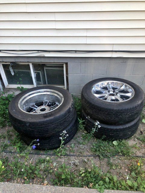 4 HELIOS 20 INCH CHROME RIMS WITH TIRES - $200 (tukwila) - Car Wheels ...