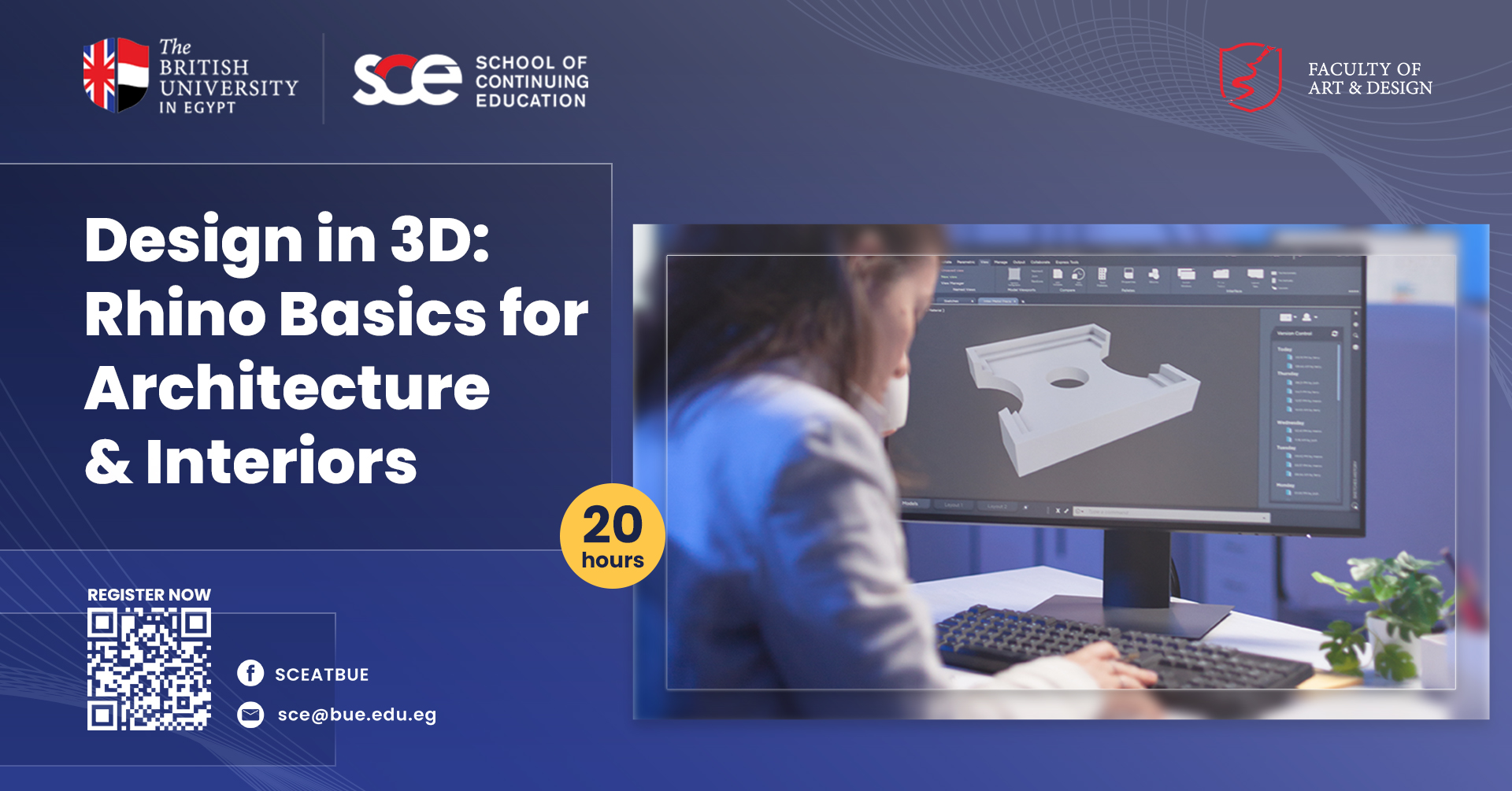 Design in 3D: Rhino Basics for Architecture & Interiors Course