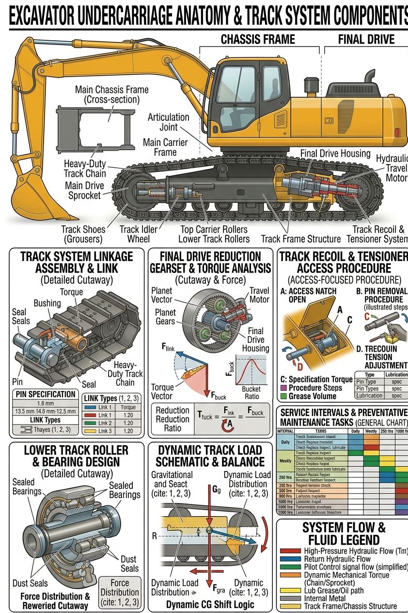 Ever wonder what keeps a heavy-duty excavator moving