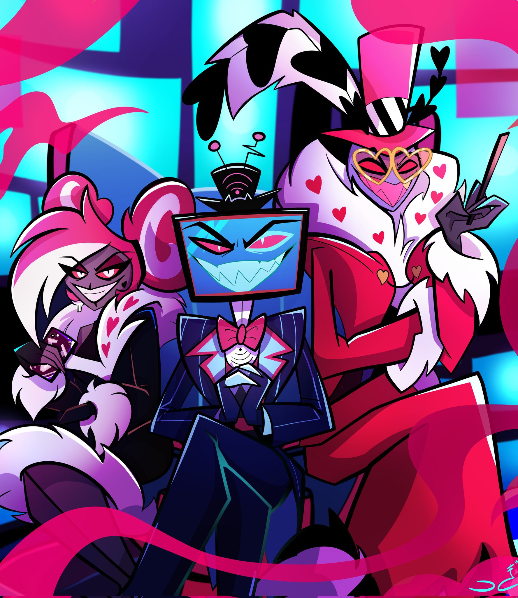 Here is what happened with Vox and the Lord Vees for the Hazbin 