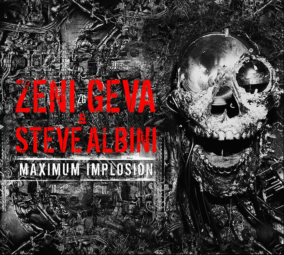 Zeni Geva and Steve Albini's Superunit: Maximum Implosion gatefold