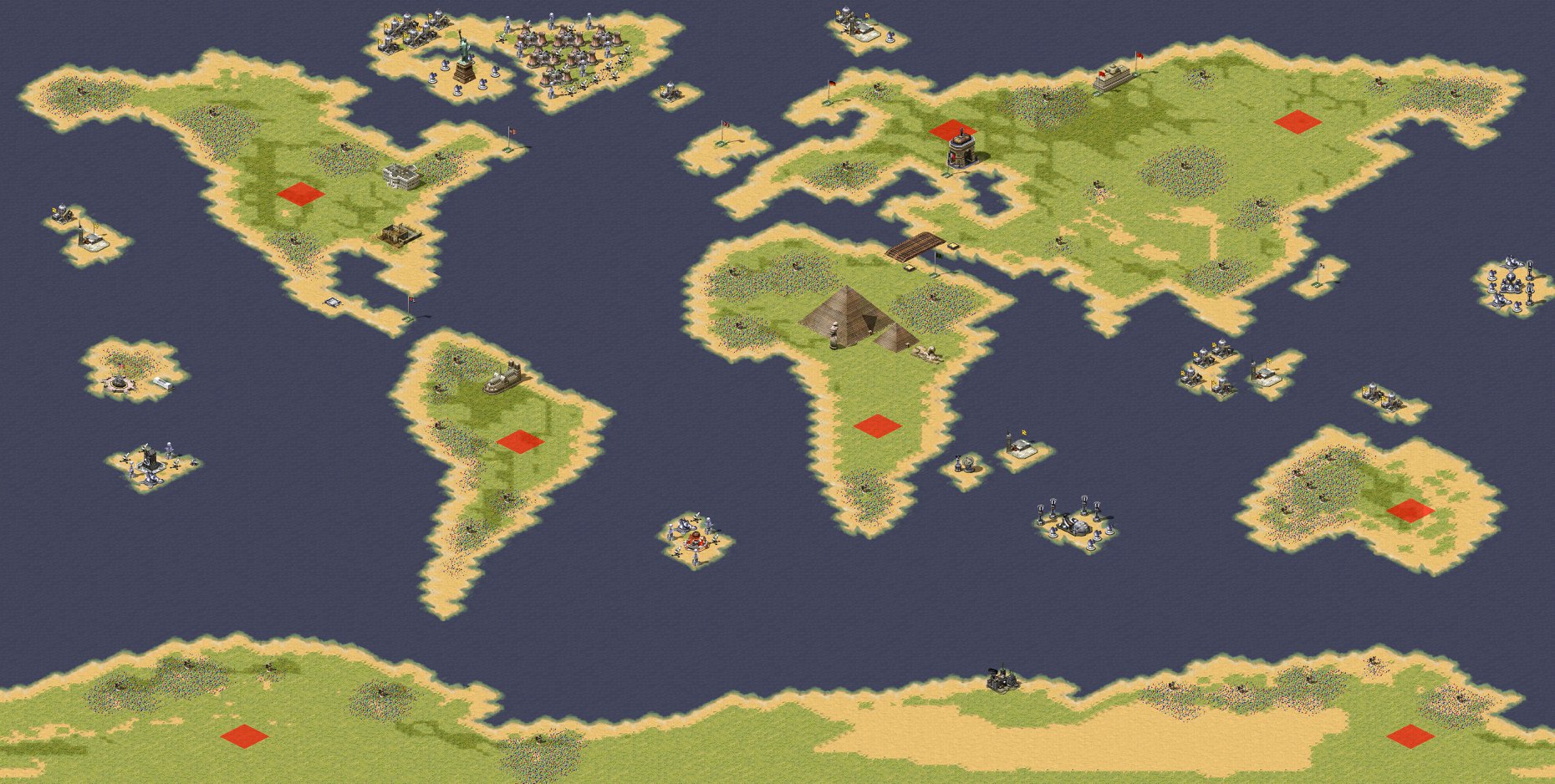 Bank - map: irwes world war III (2-8), by Irwe. YR map. (yrm) https ...