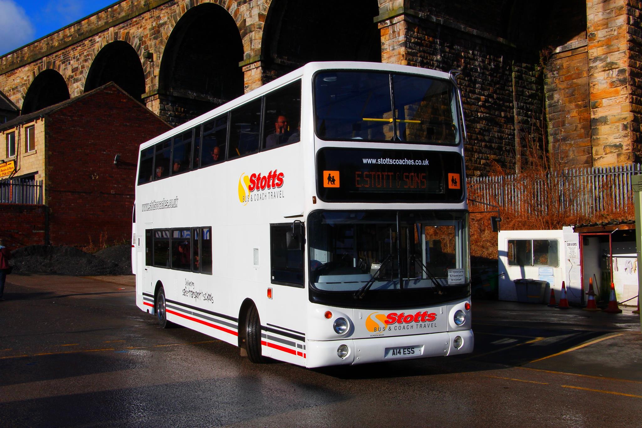 Friends of Buses and Coaches | E Stott & Sons A14ESS is a Volvo B7TL ...