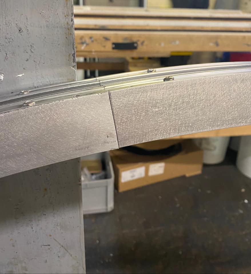 Dent Sargent - A fabricated arched window frame needed to...
