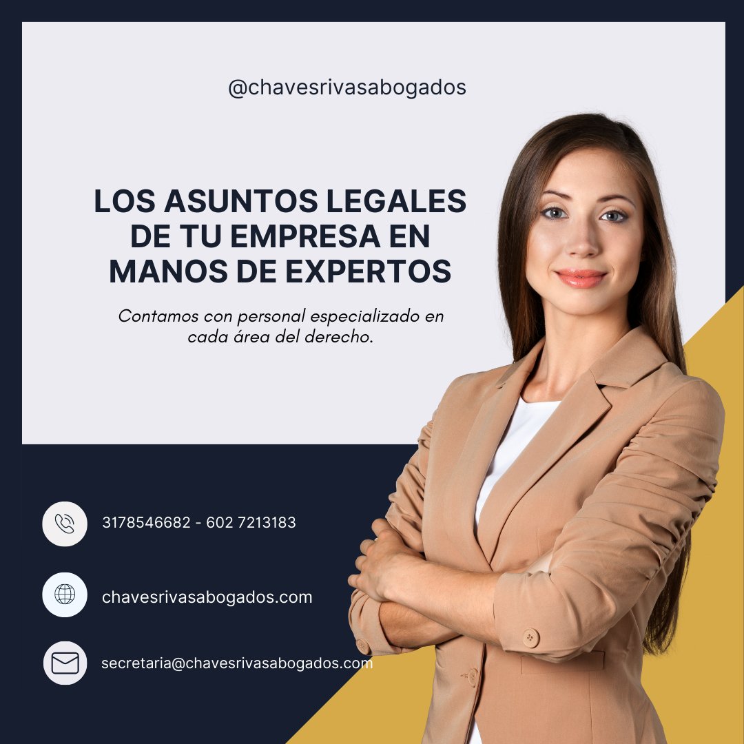 📜🖋️Asesoría legal a... - Chaves Rivas Abogados Asociados SAS | Facebook