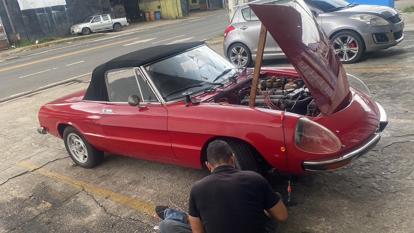 Manual De Reparación Y Servicio Alfa Romeo Spider GTV Giulia | Libro Taller Clymer Completo