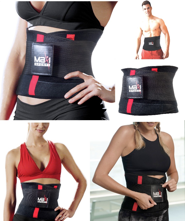 Ceinture De Sudation Femme – Thermique, Compression, Anti-dérapant – Taille Élastique, Tissu Léger – Pour Perte De Poids, Gym, Sauna, Minceur