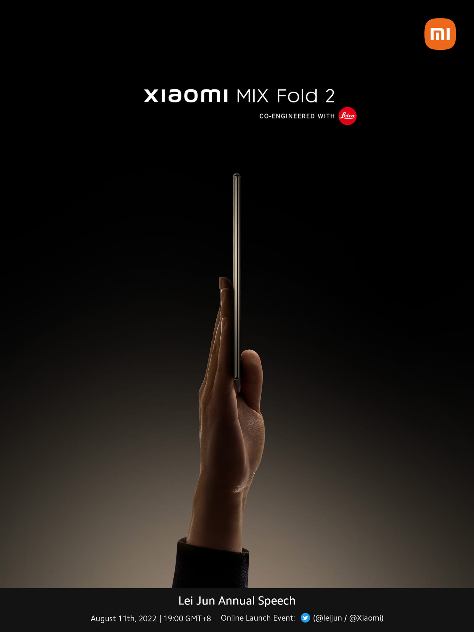 Xiaomi MixFold2 flagship folding phone announced
