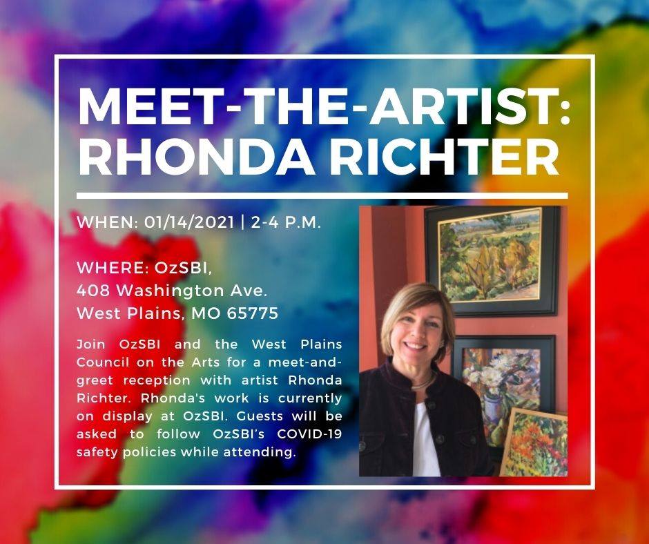 Meet the Artist - Rhonda Richter at OzSBI