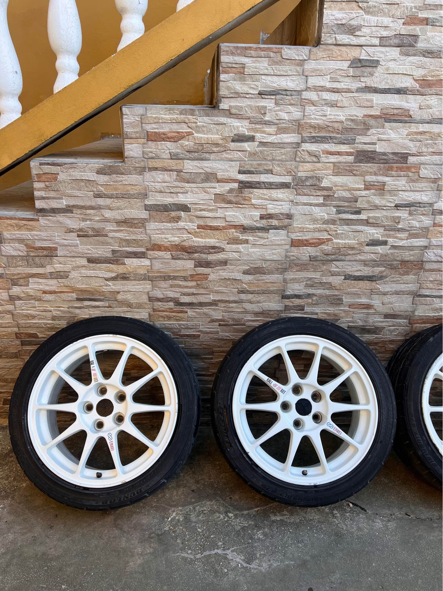 Original Mitsubishi Evolution 6.5 RS Tommi Makinen Edition 17 inch Rims ...