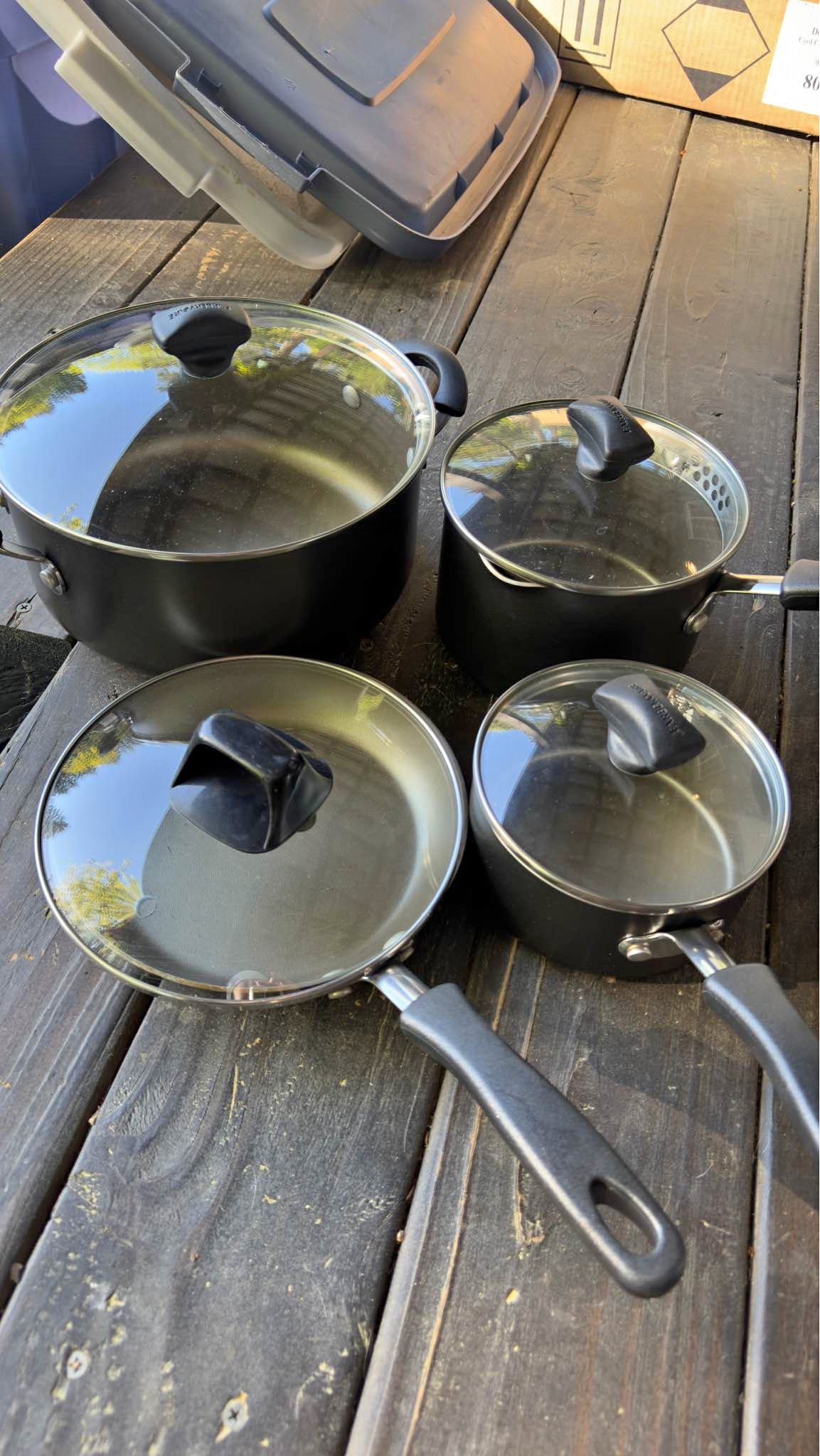 Various sized pots and pans ($5/each) - Cookware - Redmond, Washington ...