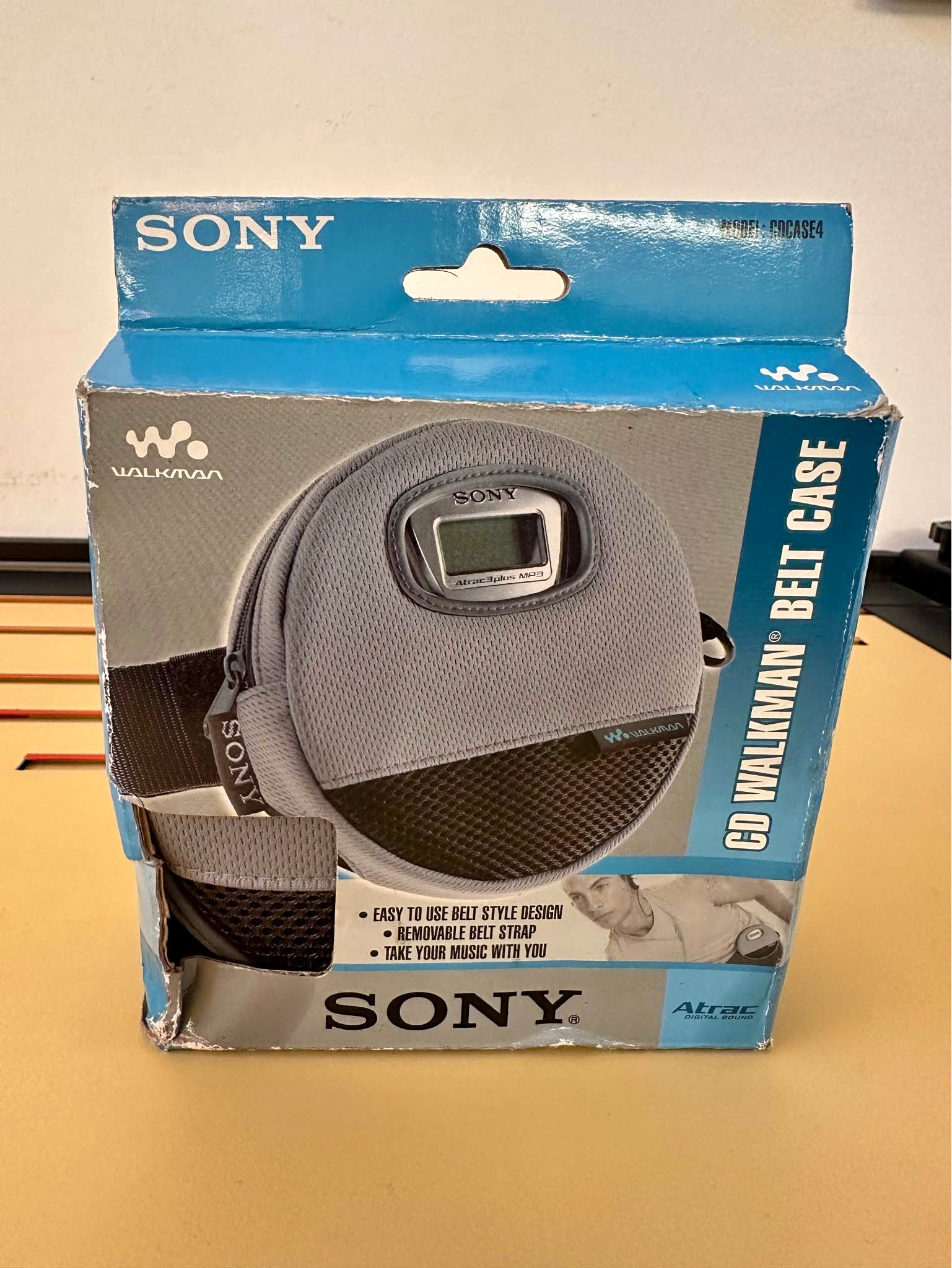 Sony Walkman CDCASE4 – Estuche original para Discman ATRAC / MP3 – Con ...