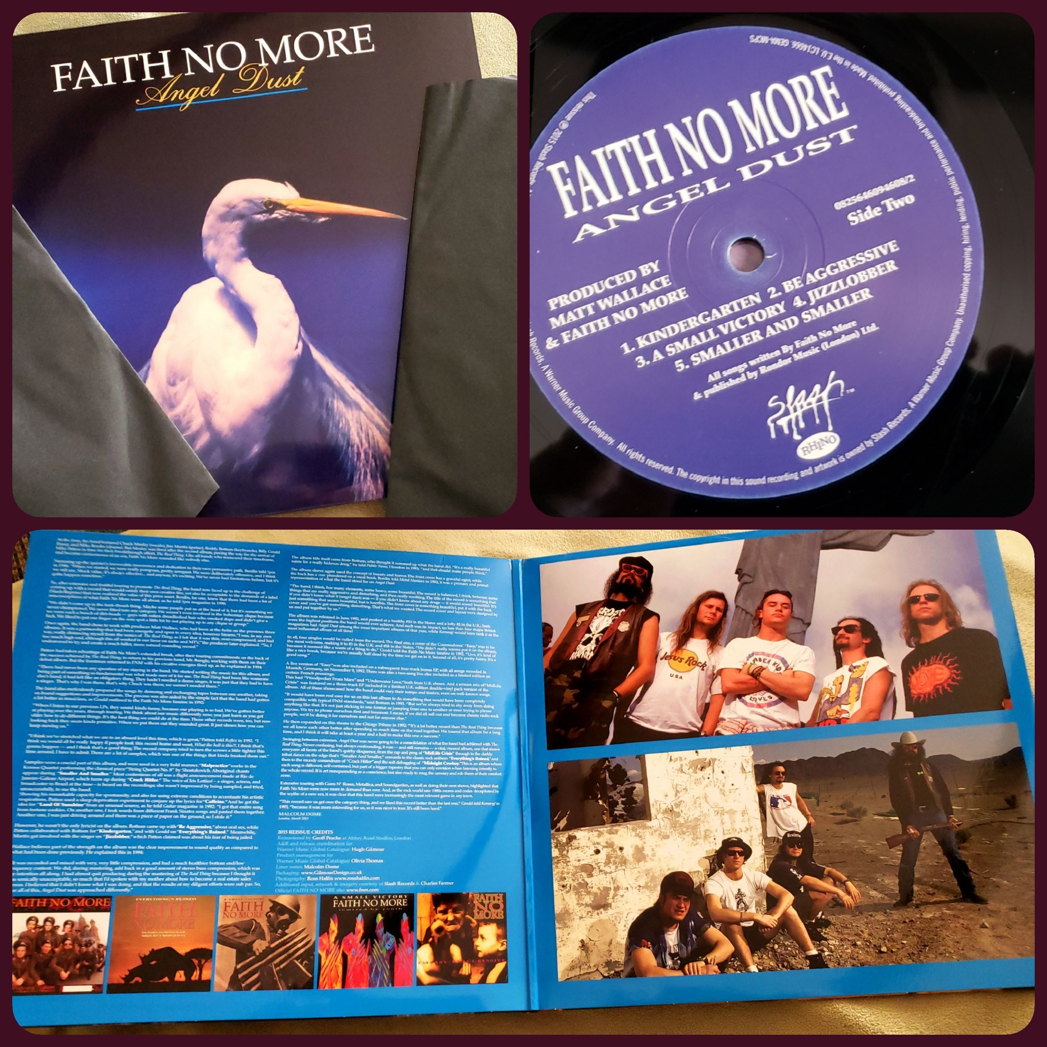 Faith No More's Angel Dust deluxe edition at Orbit's Record Shop