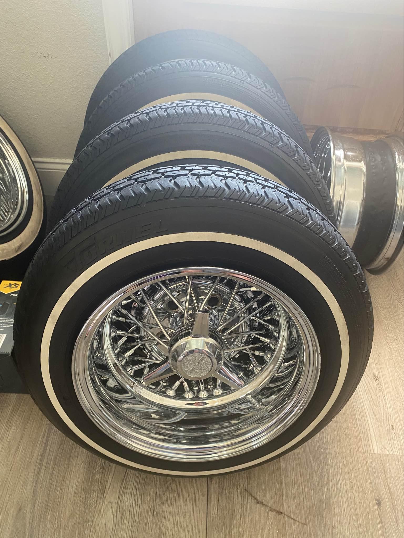 13x7 TRU SPOKE WIRE WHEELS - Car Wheels, Tires & Parts - Dallas, Texas ...