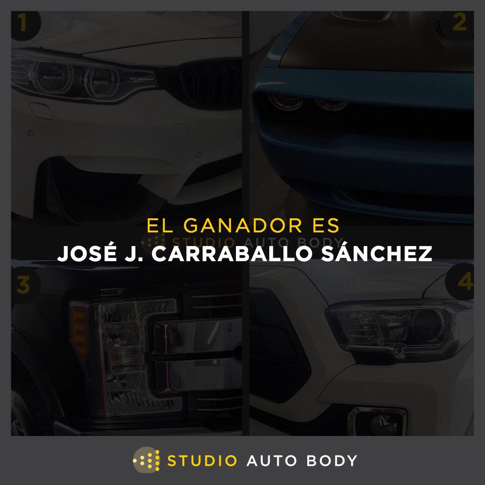 🏆EL GANADOR ES...🏆 Felicidades... - Studio Auto Body Corp