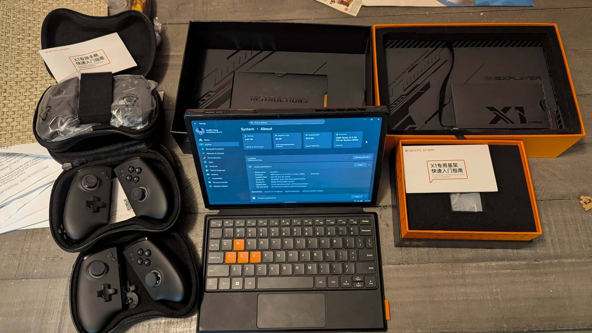 OneXPlayer X1 Pro 64gb 4tb for sale