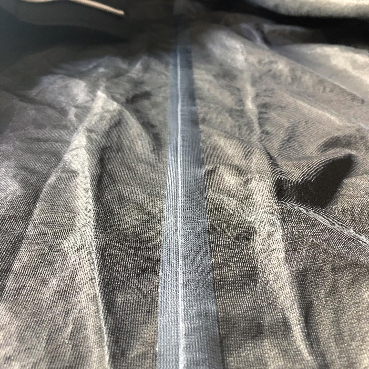 AW19-20 taichimurakami High neck coat origami sleeve 3layer nylon 