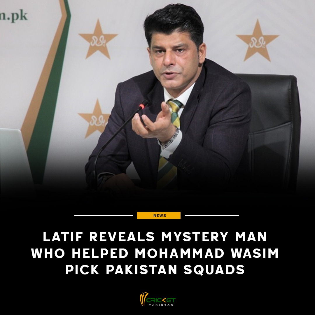 Cricket Pakistan - Rashid Latif acknowledged that while Mohammad Wasim ...