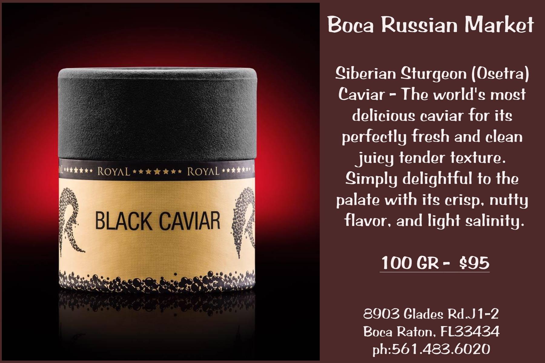 Russian Market | Boca Raton FL