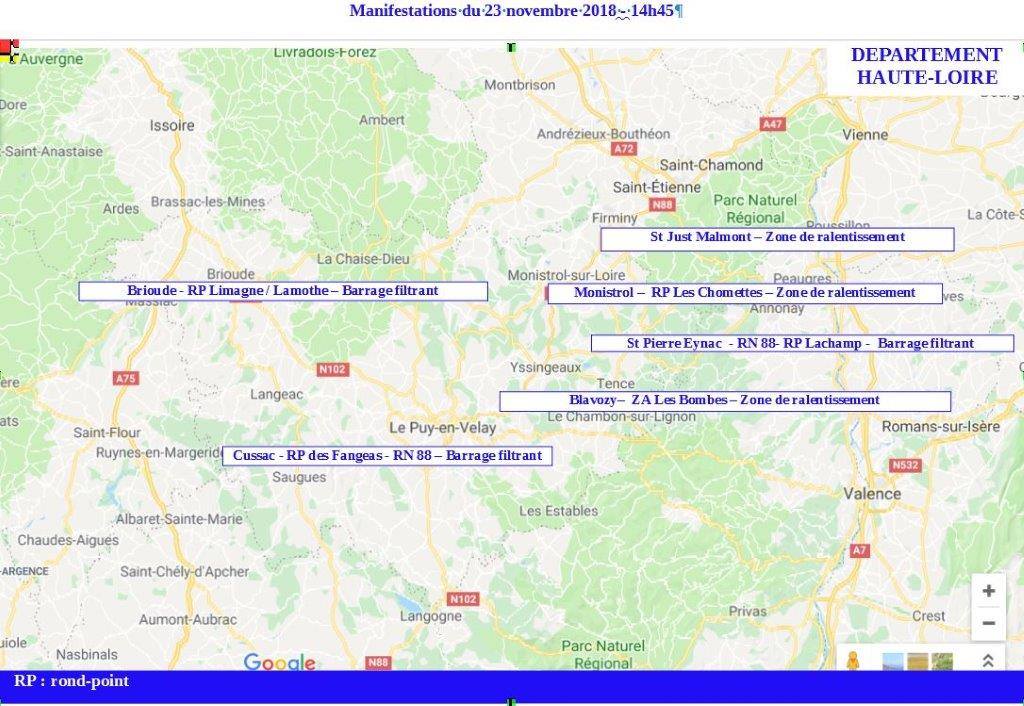 Mouvement Des Gilets Jaunes Point De Préfet Haute