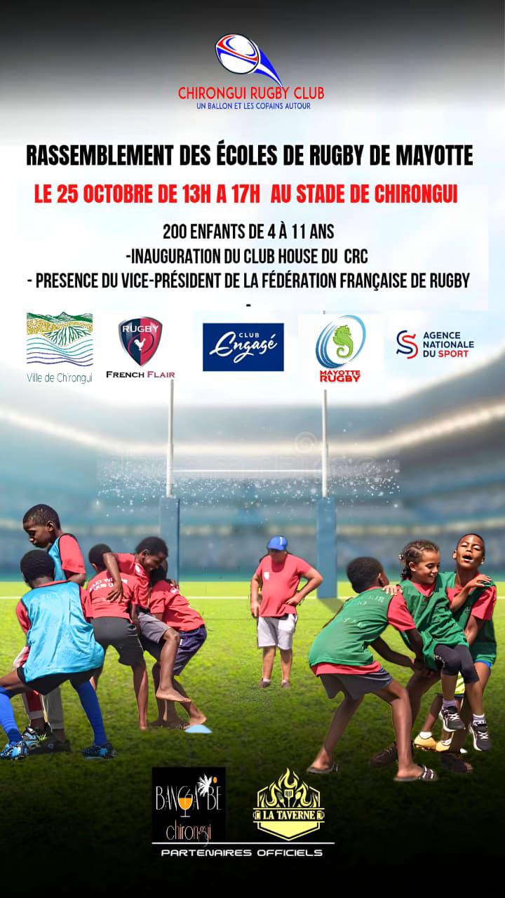 RASSEMBLEMENT DES ECOLES DE RUGBY DE MAYOTTE A CHIRONGUI