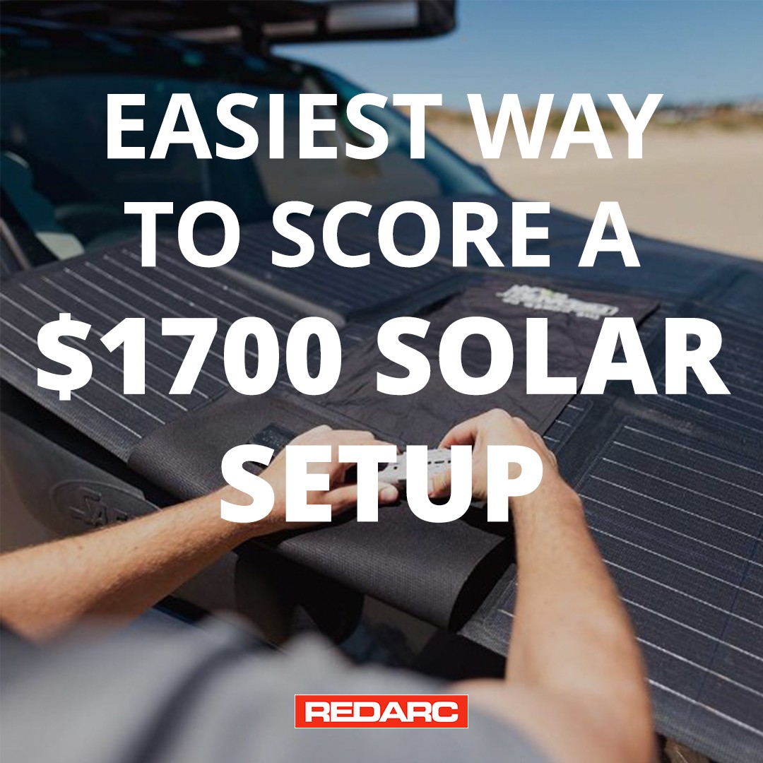 UNSEALED 4X4 - 🚨 WIN A REDARC Electronics SOLAR SETUP...