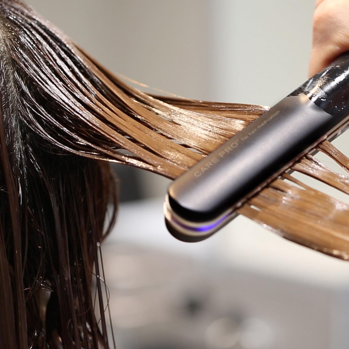 Care-pro hair treatment with ultrasonic and infrared technology