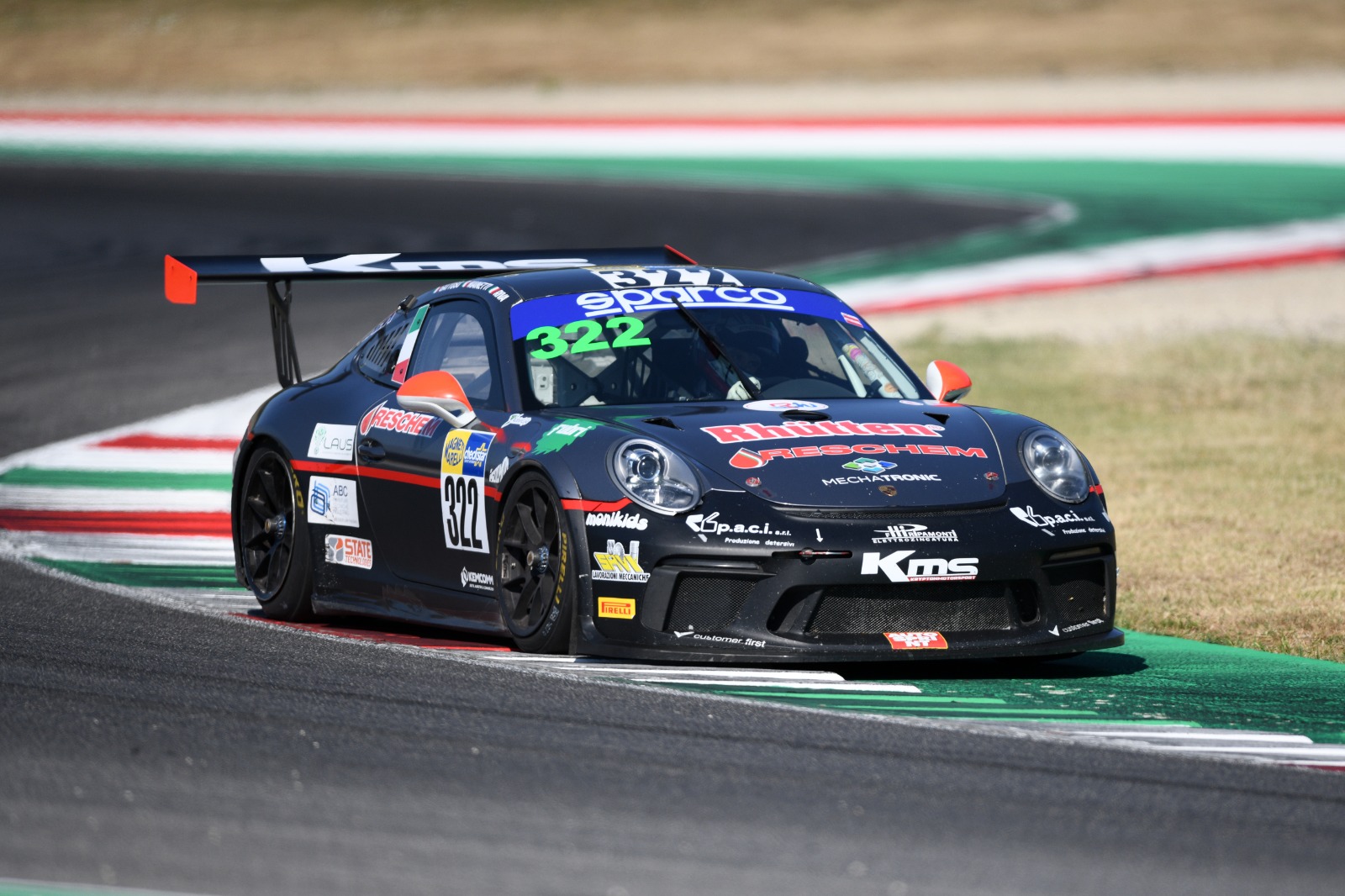 ⚫ Porsche 991 GT3 Cup #322 @ Mugello Circuit - CIGT Endurance