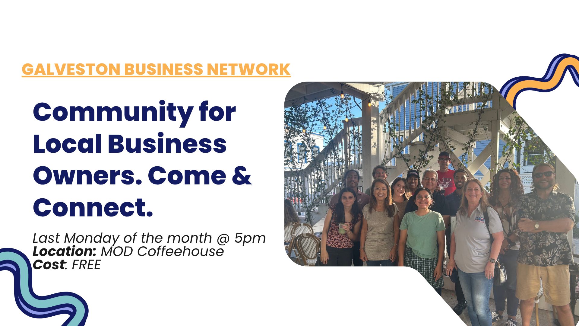 Galveston Bussiness Networking - Coffee (Tea) & Networking!