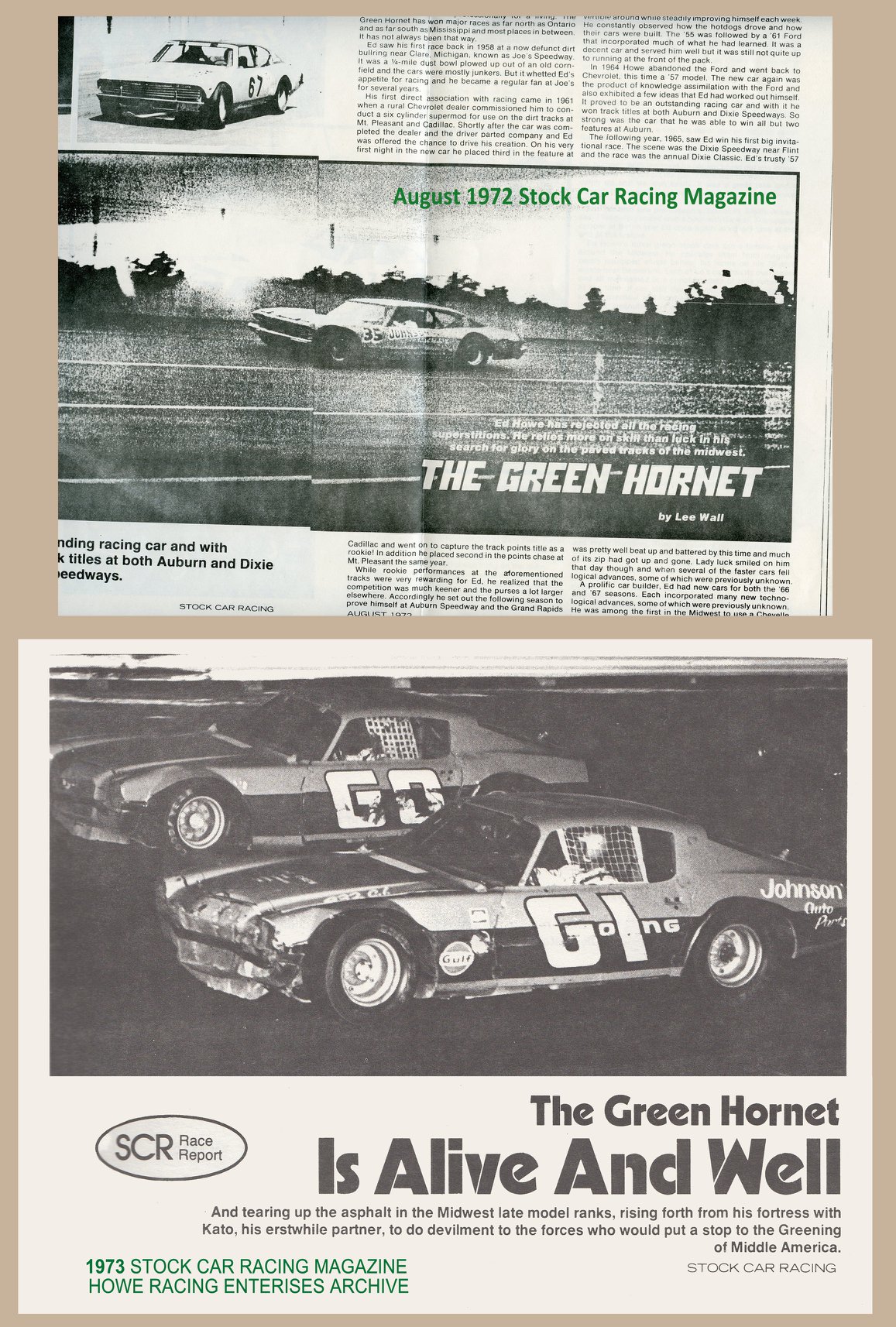 The Meaning Behind the Howe... - Howe Racing Enterprises | Facebook
