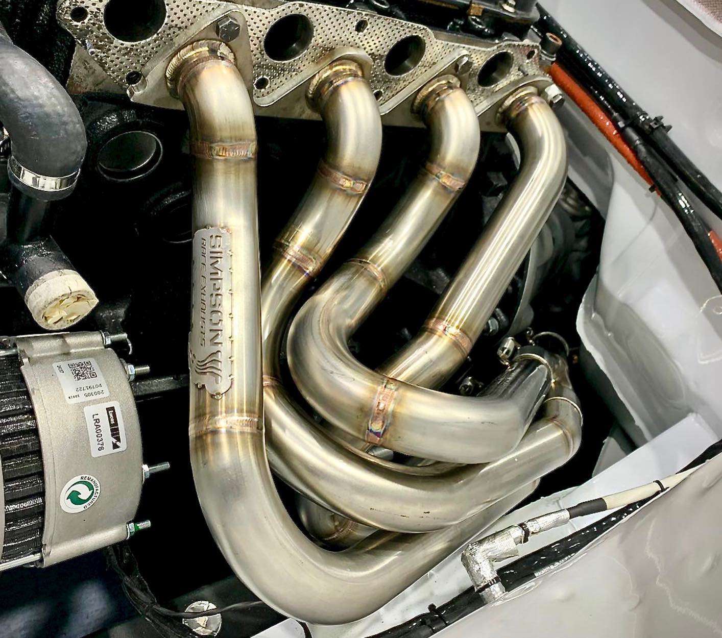 We had this stunning FIA Gp2... - Simpson Race Exhausts