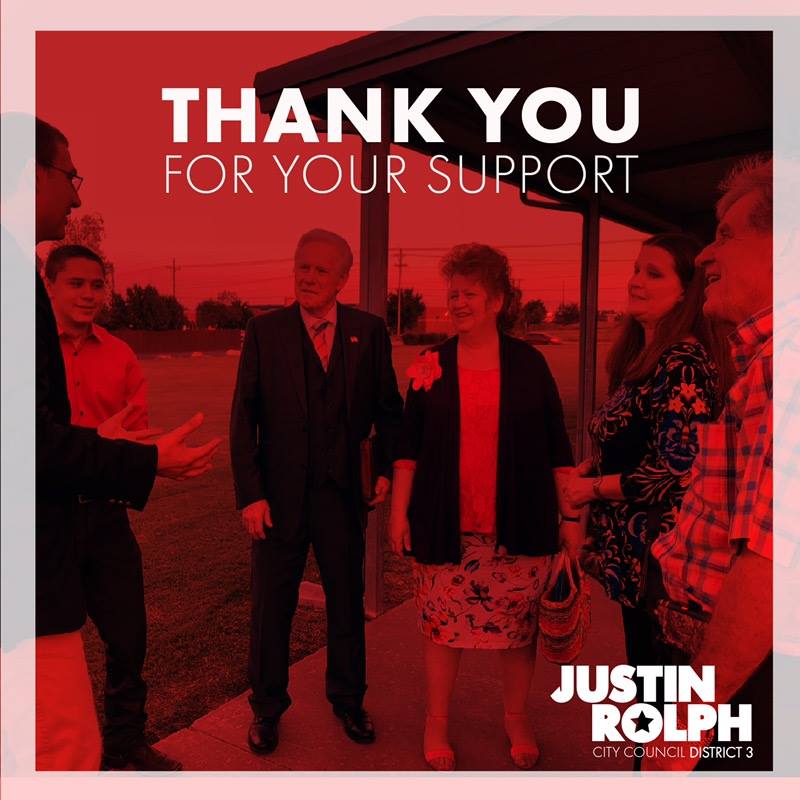 Justin Rolph for City Council-District 3
